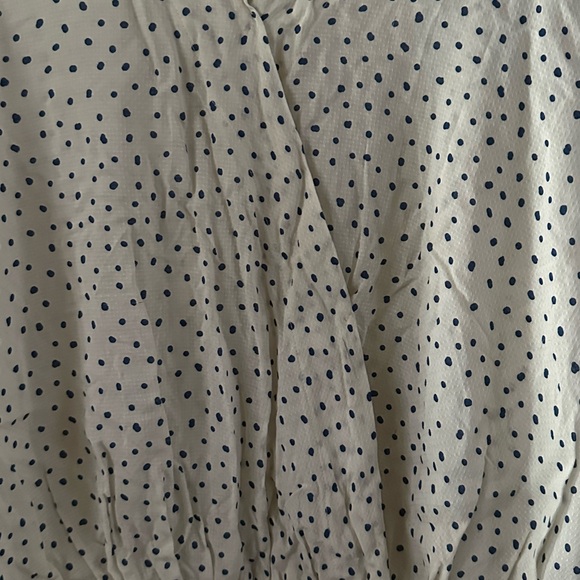 Intimately Free People Ruffle Sleeve V Neck Lace Bottom Bodysuit Size M - Picture 5 of 7